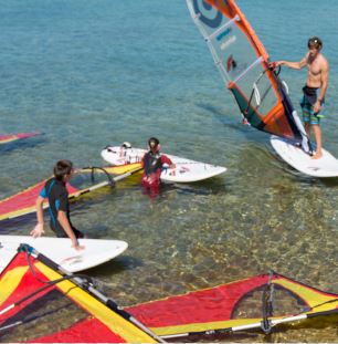 Kit de voile à vent pliable et portable en PVC pour kayak - Accessoires pour voilier (orange